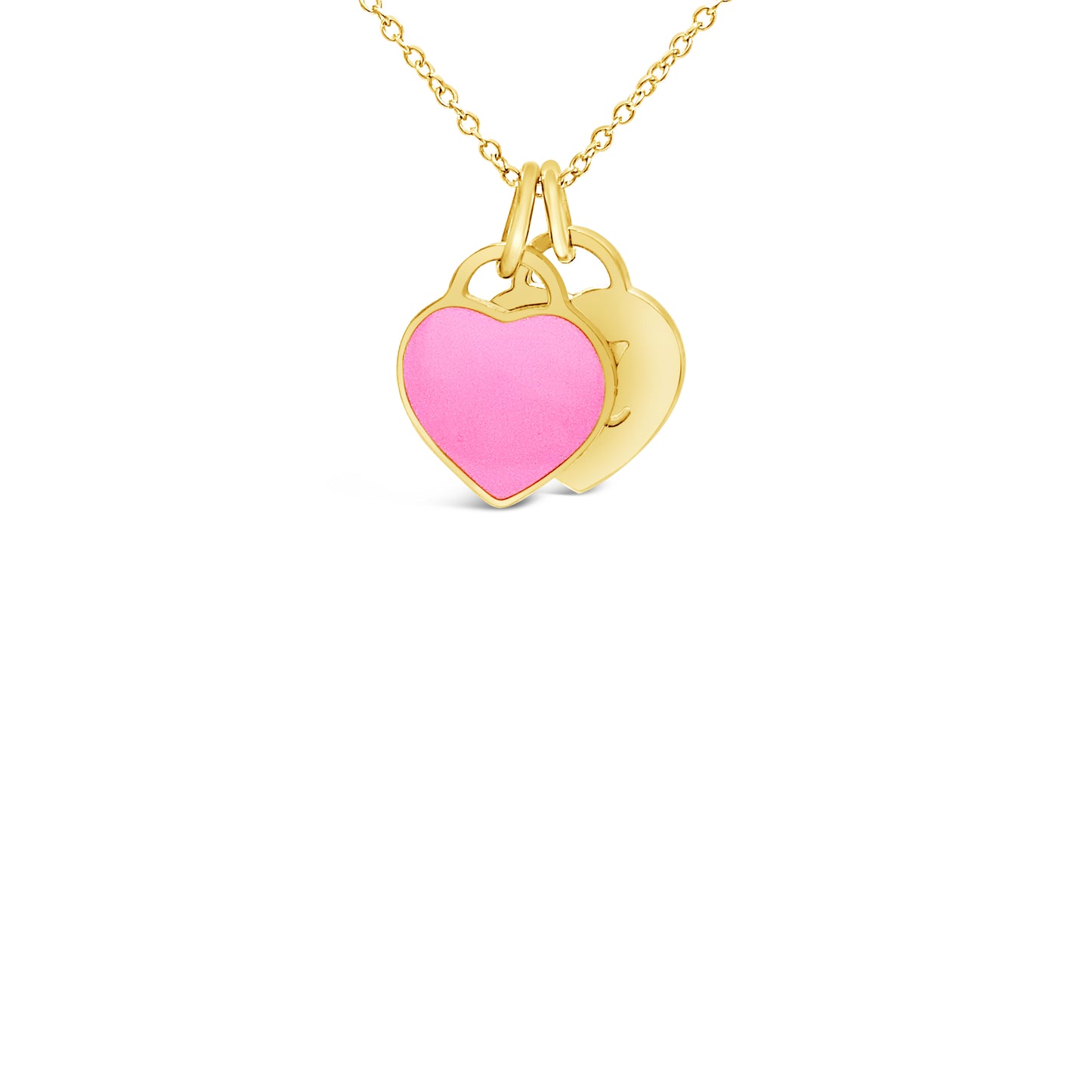Light Pink Necklace Click on Necklace to see gold plated choices - charmulet-2020