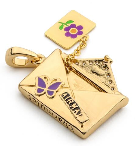 Envelope - Charmulet Delightful 14kt Gold Plated Interactive Charm - charmulet-2020