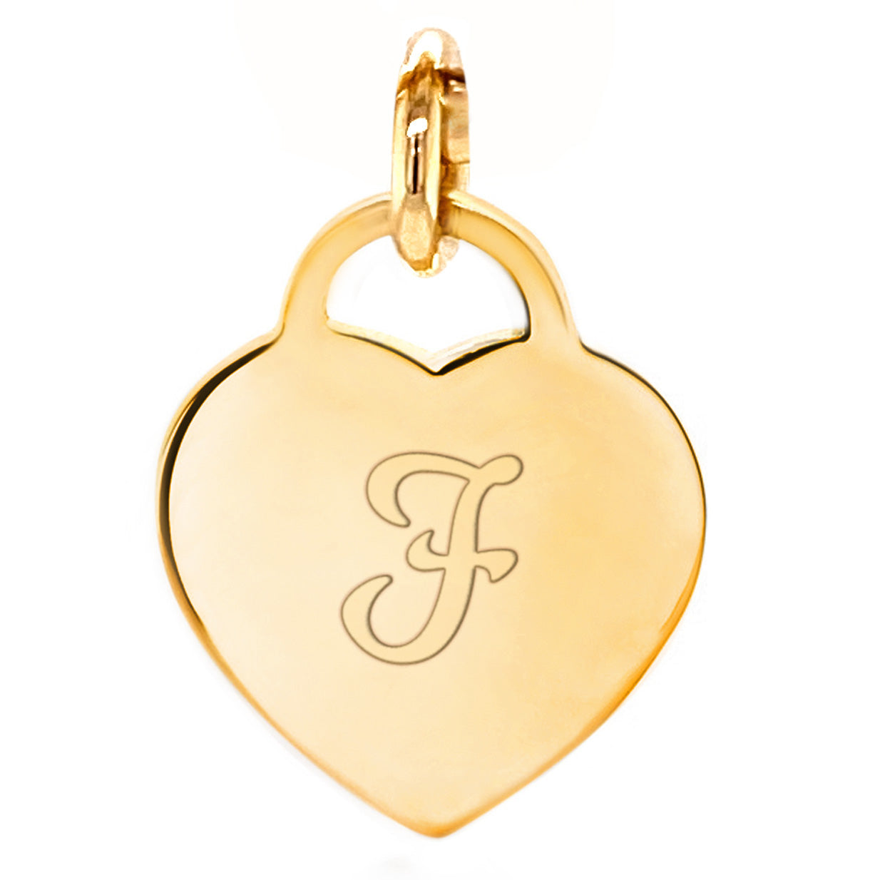 Heart Initial Charm - charmulet-2020