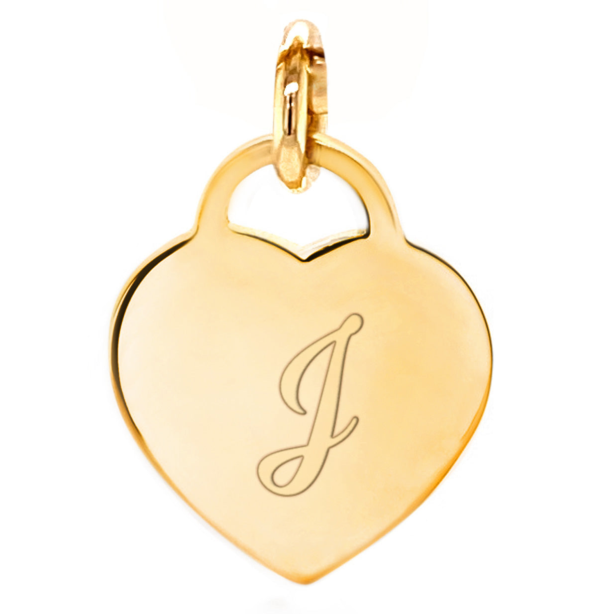 Heart Initial Charm - charmulet-2020