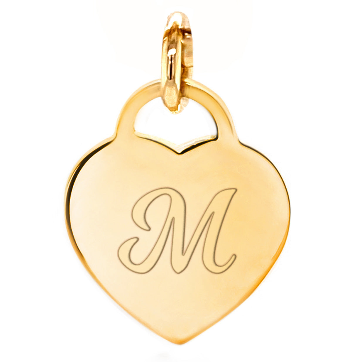 Heart Initial Charm - charmulet-2020