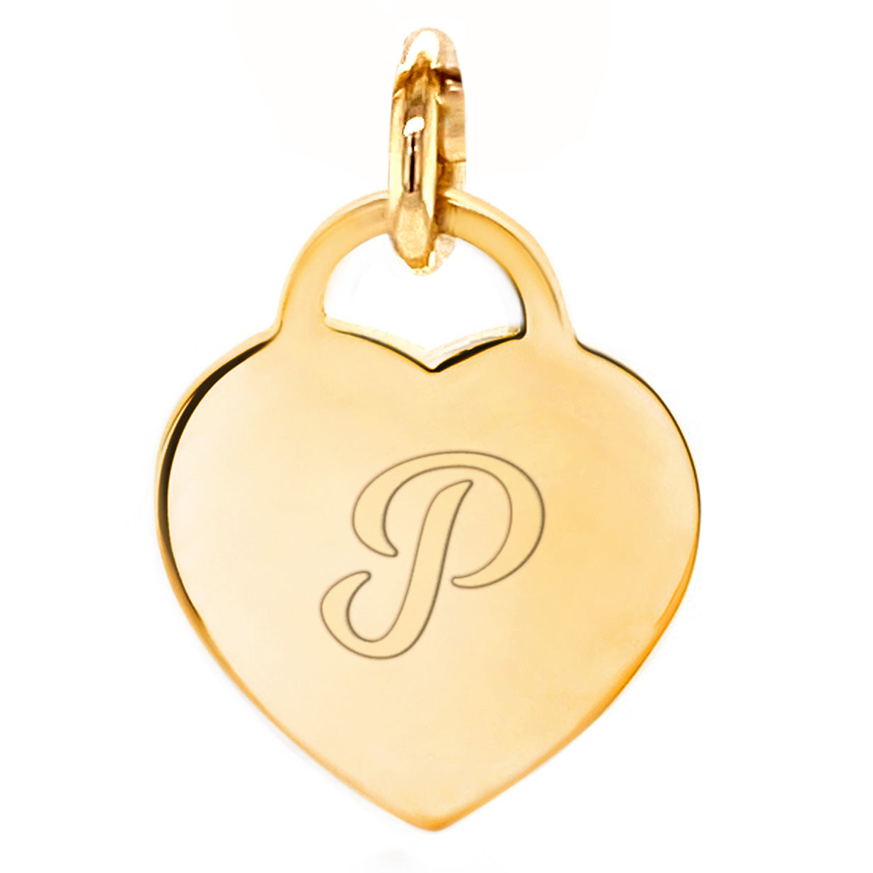 Heart Initial Charm - charmulet-2020