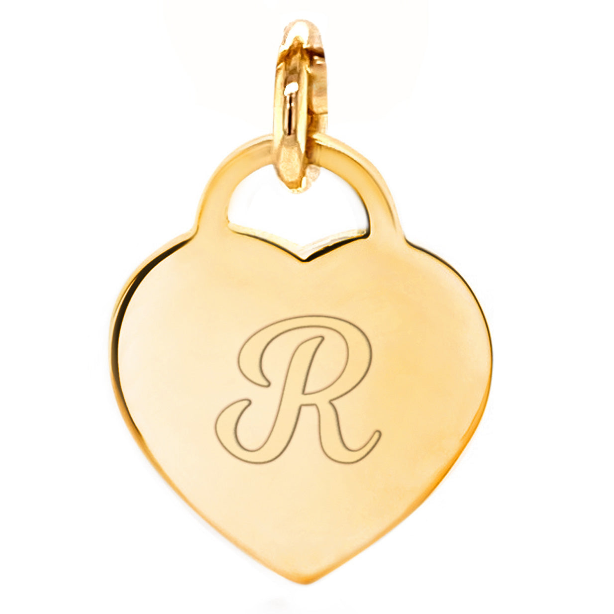 Heart Initial Charm - charmulet-2020