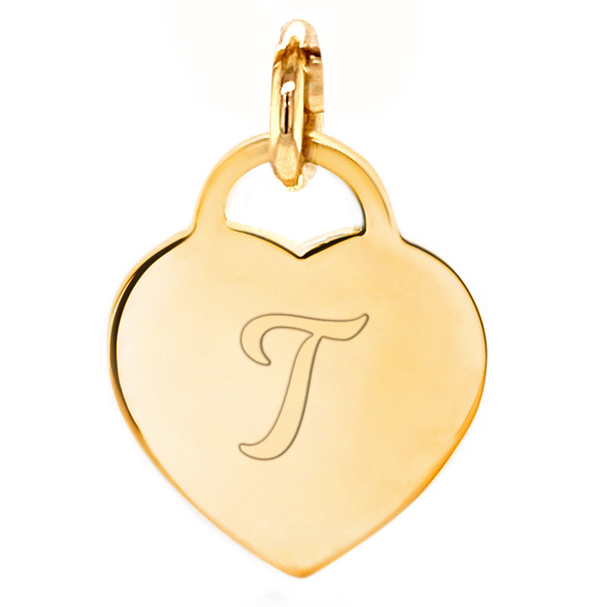 Heart Initial Charm - charmulet-2020