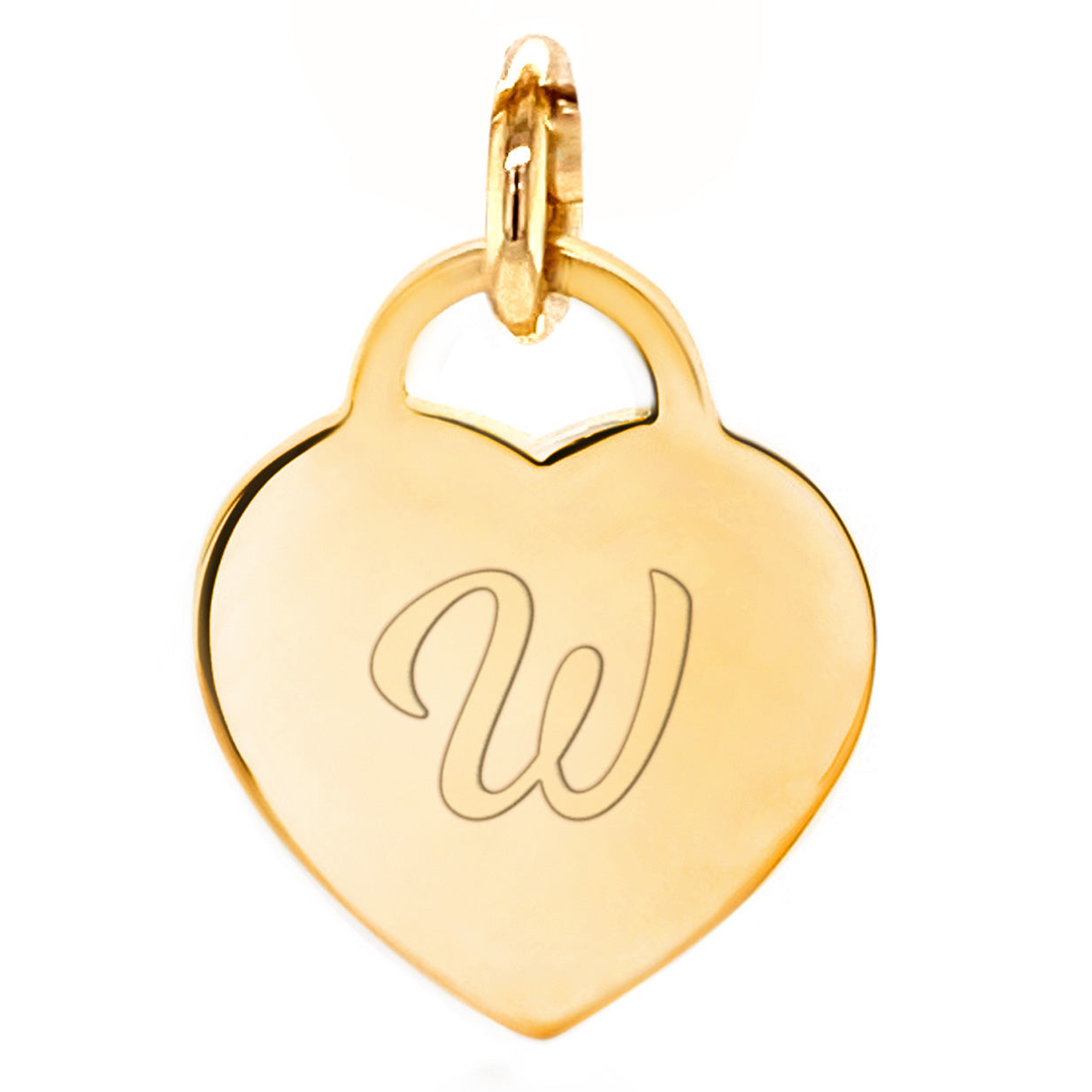 Heart Initial Charm - charmulet-2020