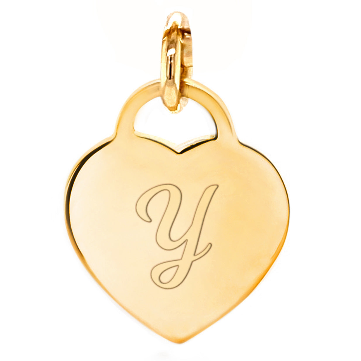 Heart Initial Charm - charmulet-2020