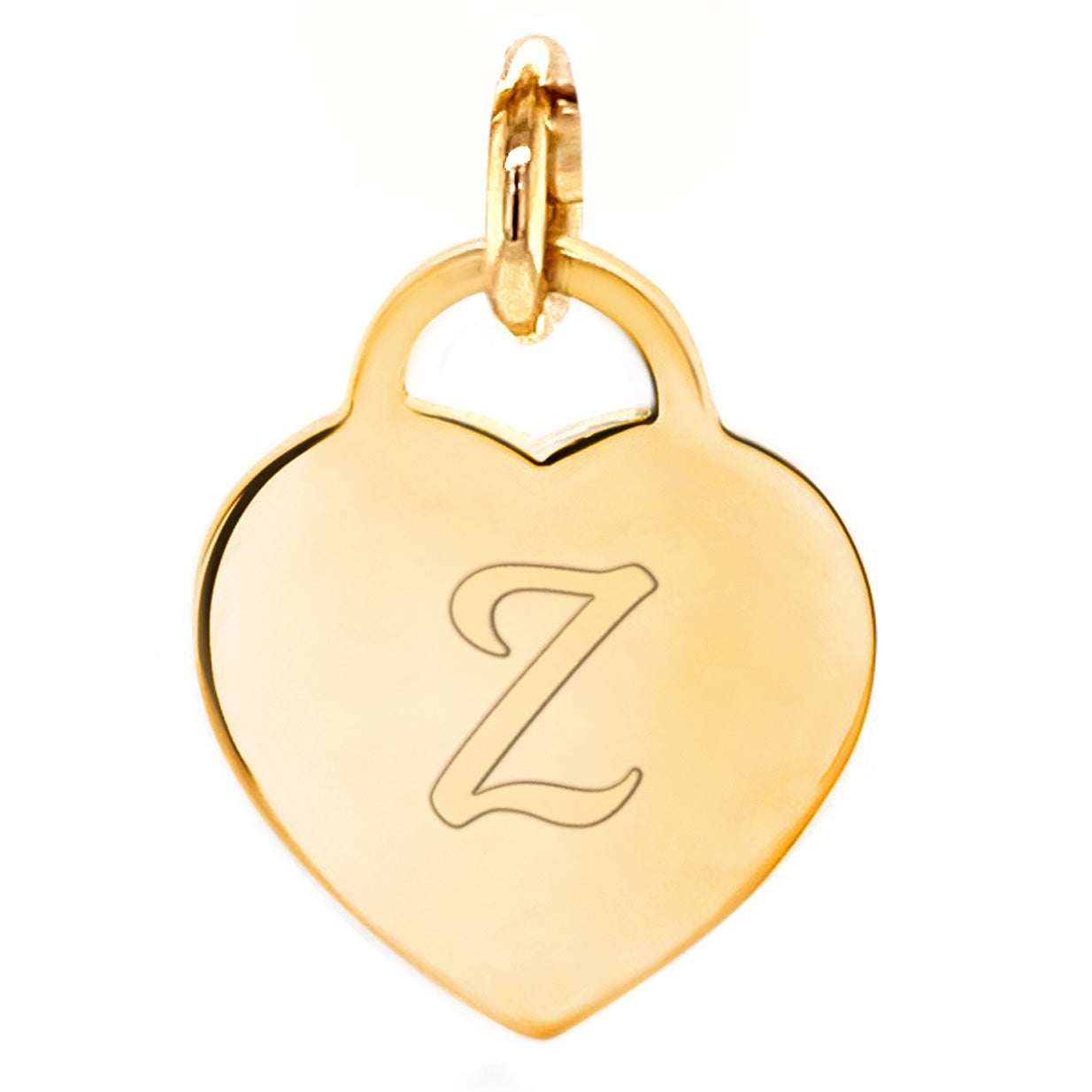 Heart Initial Charm - charmulet-2020