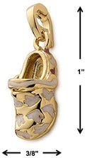Cream Croc - Charmulet Delightful 14kt Gold Plated Interactive Charm - charmulet-2020