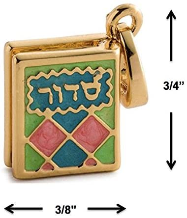 Multicolor Bible - Charmulet Delightful 14kt Gold Plated Interactive Charm - charmulet-2020