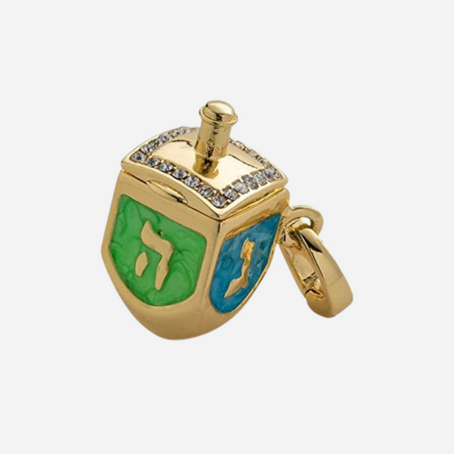 Dreidel - Charmulet Delightful 14kt Gold Plated Interactive Charm - charmulet-2020