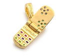 Cell Phone - Charmulet Delightful 14kt Gold Plated Interactive Charm - charmulet-2020