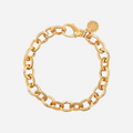 Charmulet 14kt Gold Plated Plain Medium Bracelet - charmulet-2020