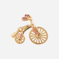Bicycle - Charmulet Delightful 14kt Gold Plated Interactive Charm - charmulet-2020