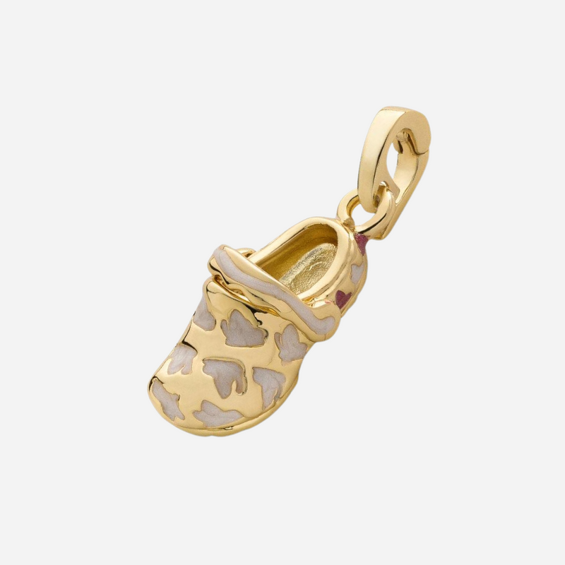 Cream Croc - Charmulet Delightful 14kt Gold Plated Interactive Charm - charmulet-2020