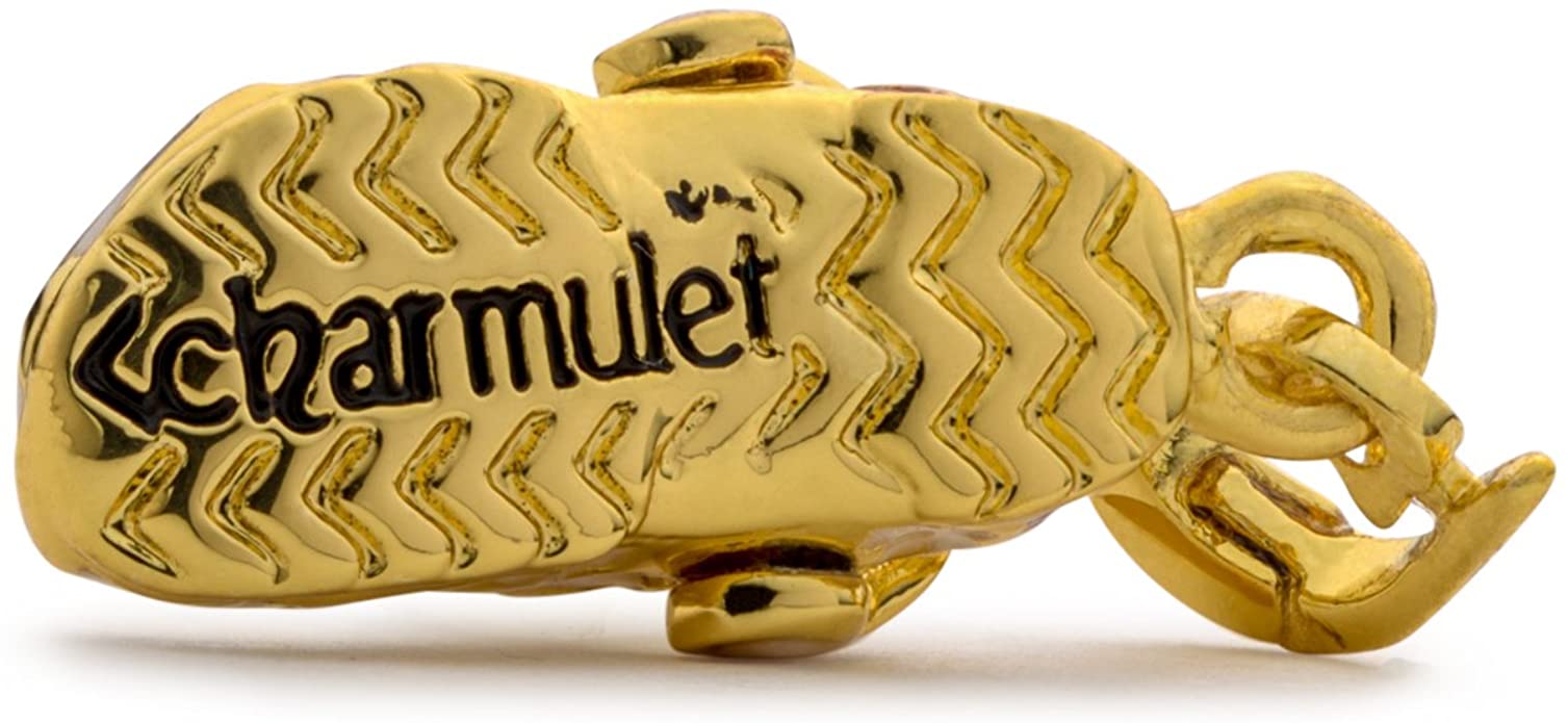 Popular Slipper Shoe (Pink) 14K Gold Plated - charmulet-2020