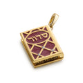 Large Bible - Charmulet Delightful 14kt Gold Plated Interactive Charm - charmulet-2020